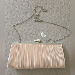 NWT_Jessica McClintock Stain Clutch